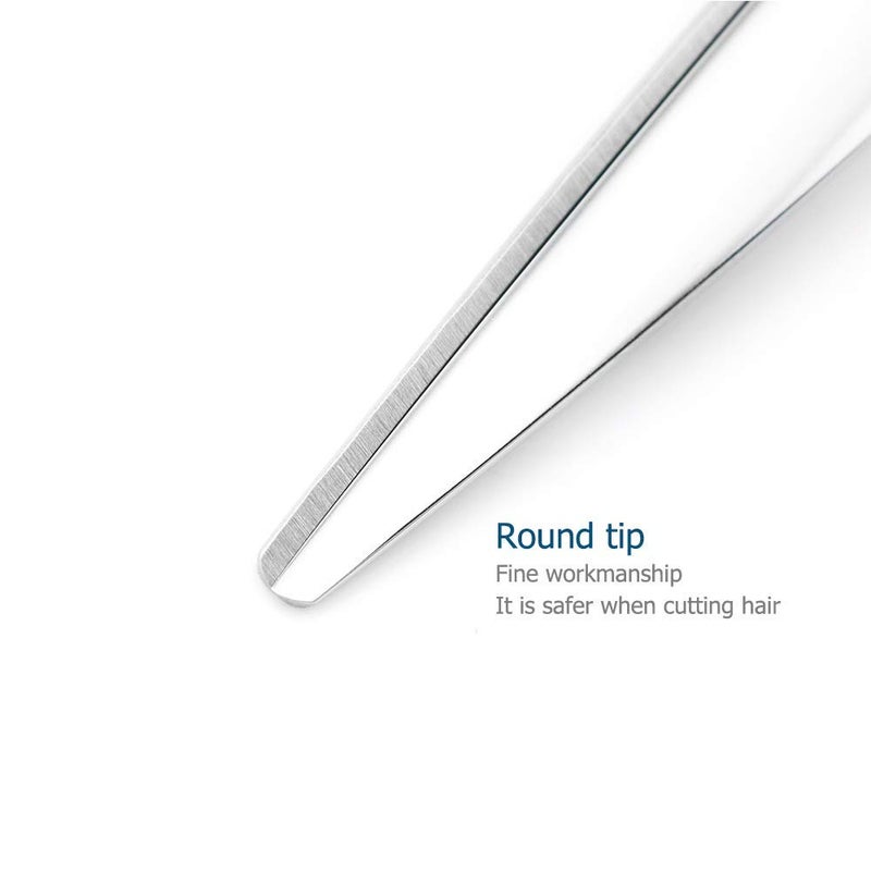 KINSARO 6 Inch Professional Hair Scissors Professional 440C Stainless Steel Hair Cutting Scissors â€“ Hand-Sharpened Japanese Blades, Ergonomic Handle, Ultra-Sharp Barber Shears for Thick Hair & Dog Grooming - Image 5